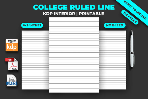 College Ruled Line KDP Interior: A Versatile Tool for Your Publishing Ventures