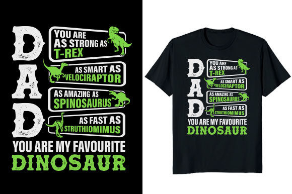 Dad, You Are My Favorite Dinosaurs Tshirt