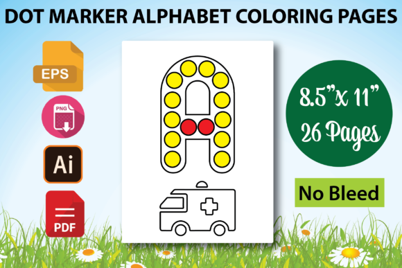 Dot Marker Alphabet Coloring Pages: A Creative and Educational Tool for Kids
