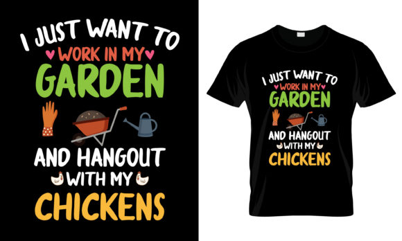 Enjoy Your Garden with a Stylish T-Shirt