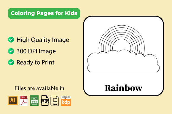 Explore the Magic of Rainbow Coloring Pages