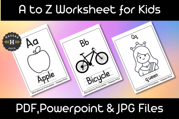 Exploring KDP Interior a to Z Worksheets for Kids: A Comprehensive Guide