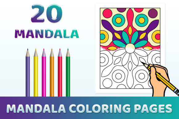 Flower Rectangular Mandala for Kids: A Creative and Relaxing Coloring Experience