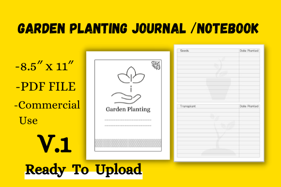 Garden Planting Journal Notebook Vol.1: A Strategic Tool for Thoughtful Gardeners