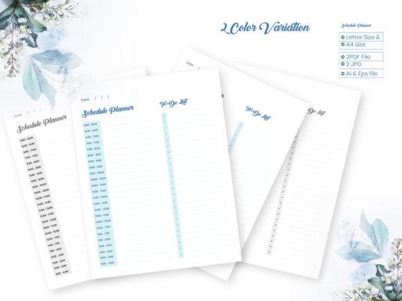 Maximizing Productivity with a Daily Schedule Planner Kdp Interior