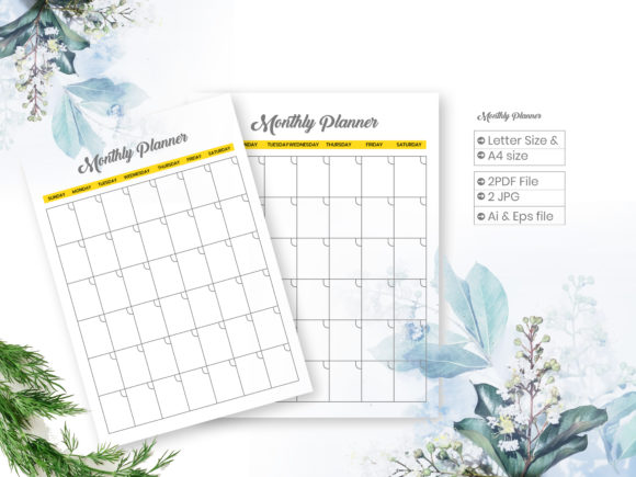 Strategic Use of Kdp Monthly Planner Interior for Enhanced Planning and Productivity